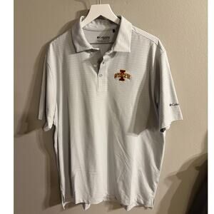 Men’s Columbia golf Iowa State cyclones polo size XL